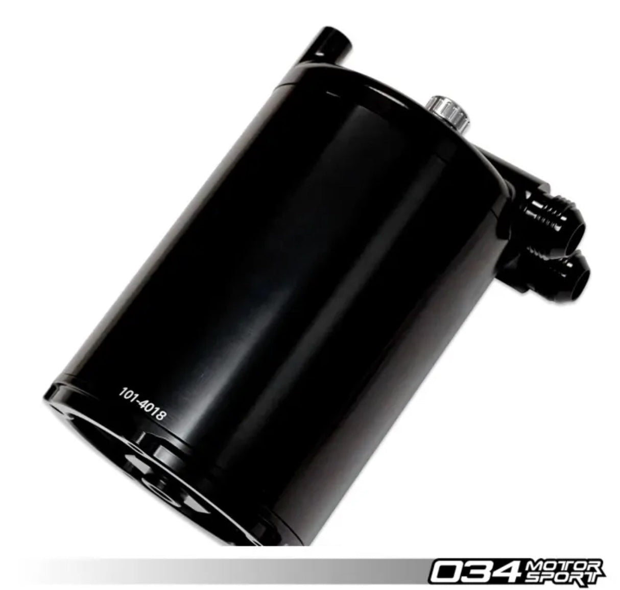 034-101-1020 - 034 Motorsport Stage 2 Billet Catch Can Kit, 8V/8V.5 Audi S3 & Mk7/Mk7.5 VW Golf R AWD
