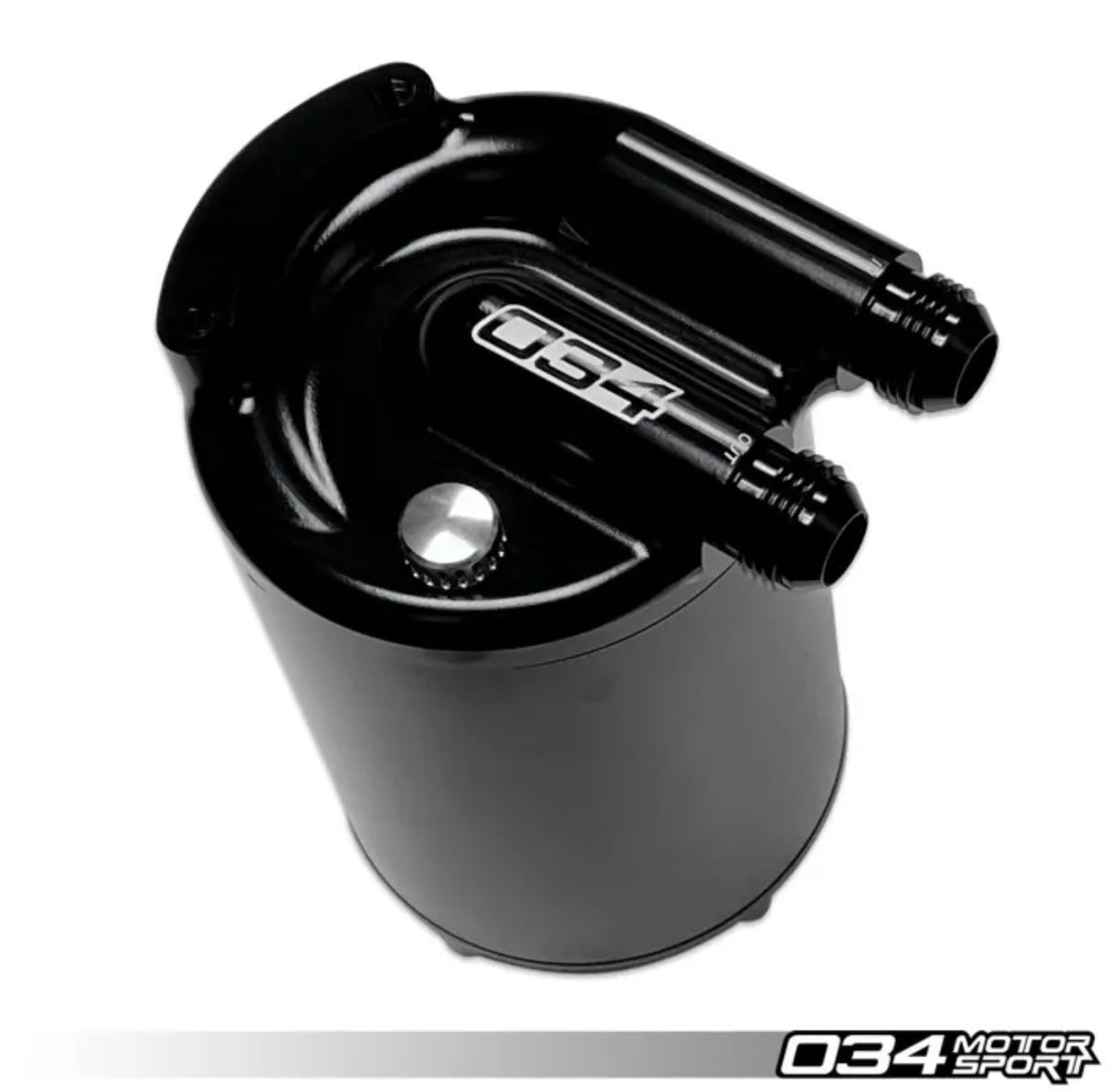 034-101-1020 - 034 Motorsport Stage 2 Billet Catch Can Kit, 8V/8V.5 Audi S3 & Mk7/Mk7.5 VW Golf R AWD