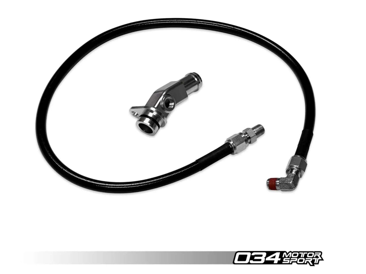 034 Motorsport - Catch Can Oil Drain Kit, Volkswagen & Audi MQB 2.0T - 034-101-Z056