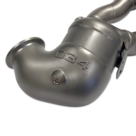 034-105-4044 - Cast Stainless Steel Racing Downpipe, 8V Audi 8S TTRS & 8V.5 RS3