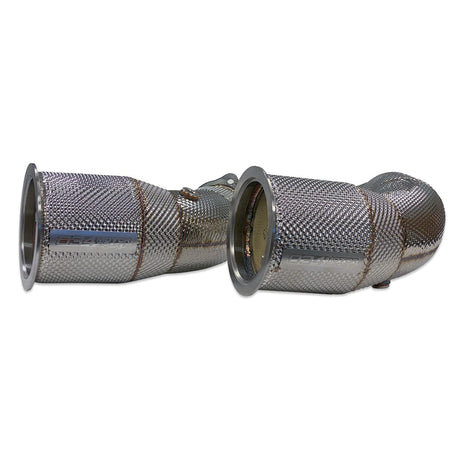 034-105-4046 - Cast Stainless Steel Racing Catalyst Set, B9 Audi RS5