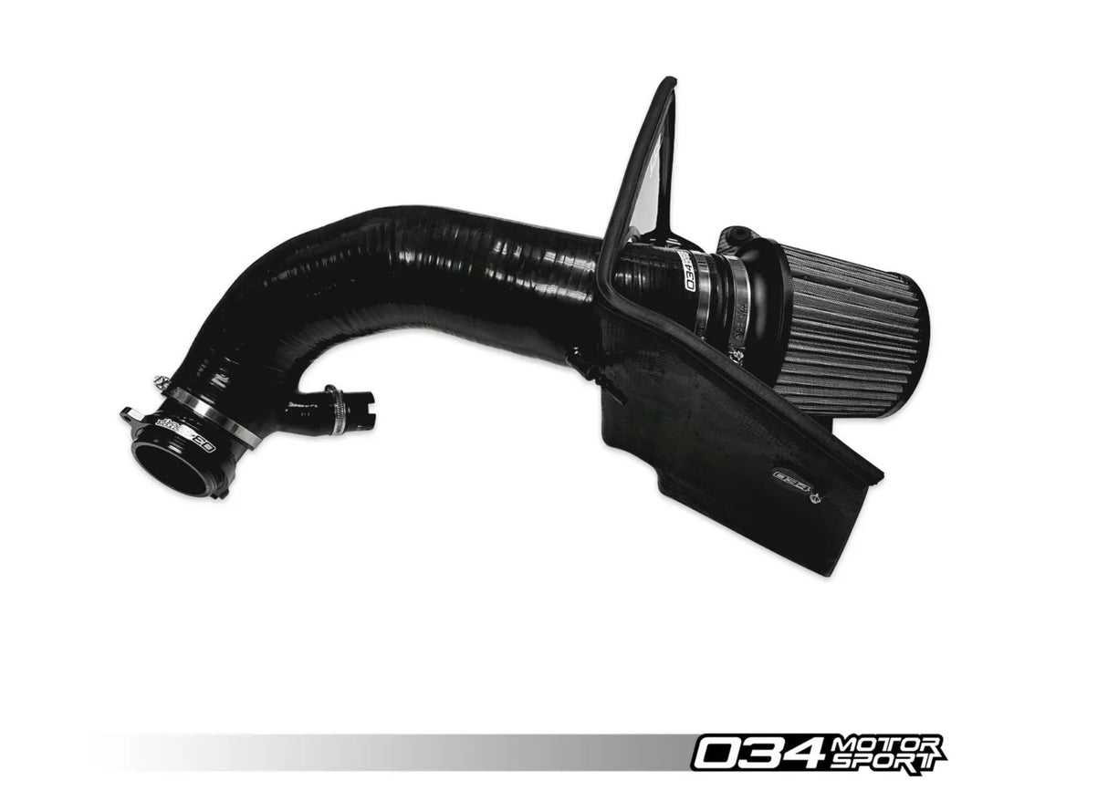 034 Motorsport - S34 Carbon Fibre Intake & Turbo Inlet - Volkswagen Mk8 Golf R & Audi 8Y S3 - 034-108-1083