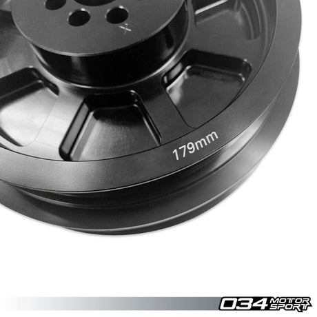 034 - 3.0 TFSI Supercharger 179MM Crank Pulley Upgrade, B8/B8.5 Audi S4/S5/Q5/SQ5 & C7 Audi A6/A7 - 034-145-Z045