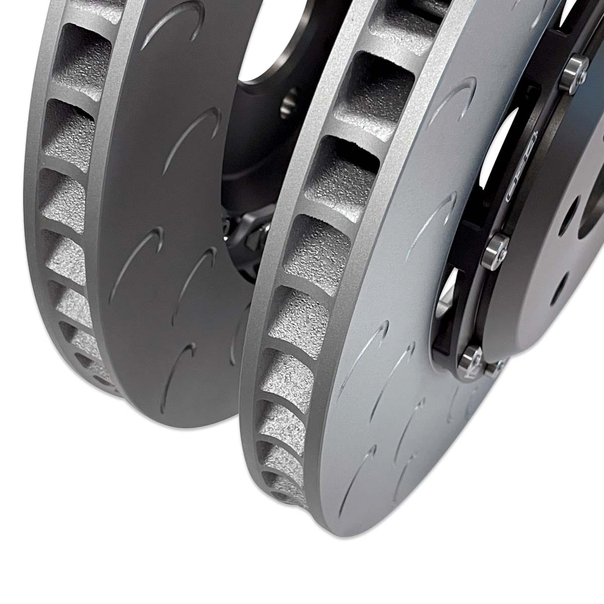 034 Motorsport - Audi B8 S4/S5 2-Piece Floating Front Brake Rotor Upgrade Kit