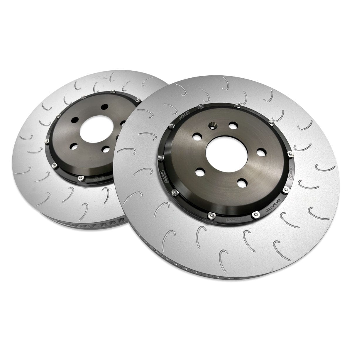 034 Motorsport - Audi B9 RS5 2-Piece Floating Front Brake Rotor Upgrade Kit