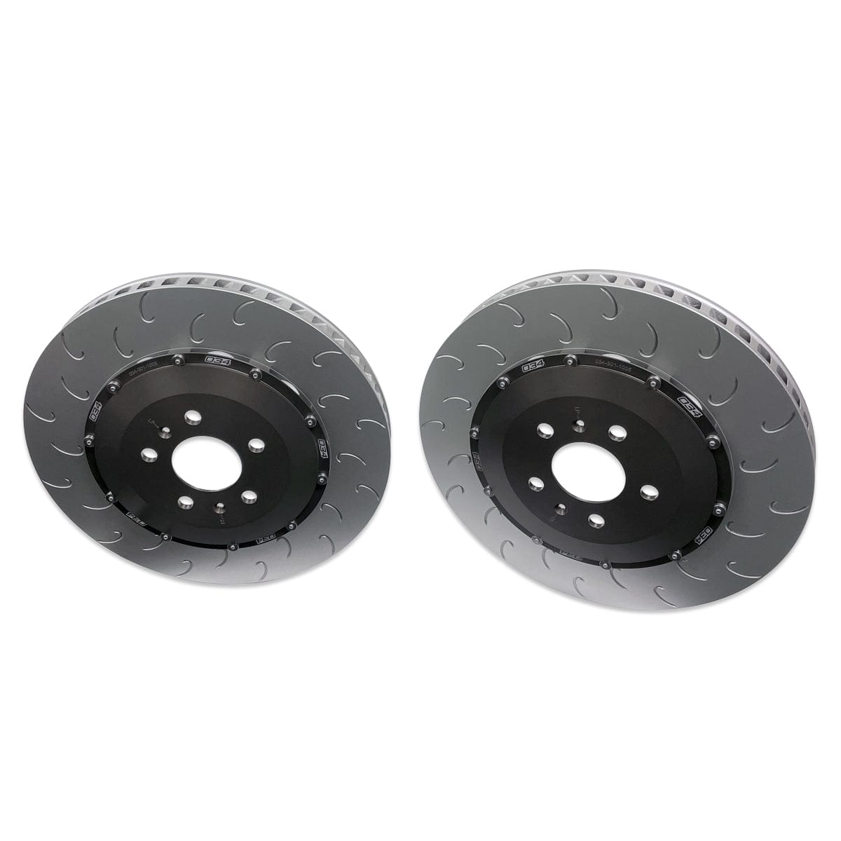 034 Motorsport - 2-Piece Floating Rear Brake Rotor Upgrade Kit, Gen 1 & Gen 1.5 R8 - 034-301-2005