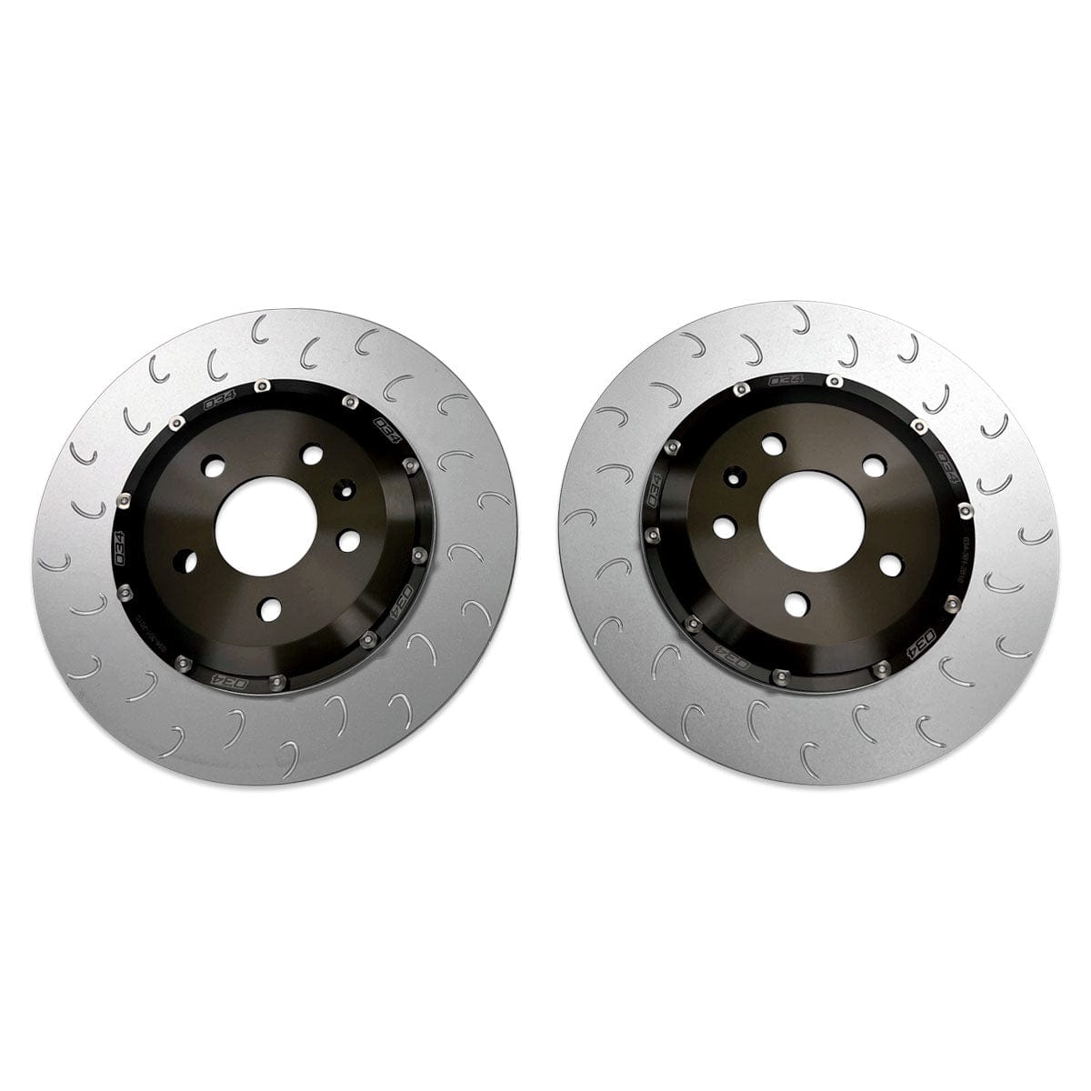 034 Motorsport - Audi B9 RS4/RS5 2-Piece Floating Rear Brake Rotor Upgrade Kit - 034-301-2010