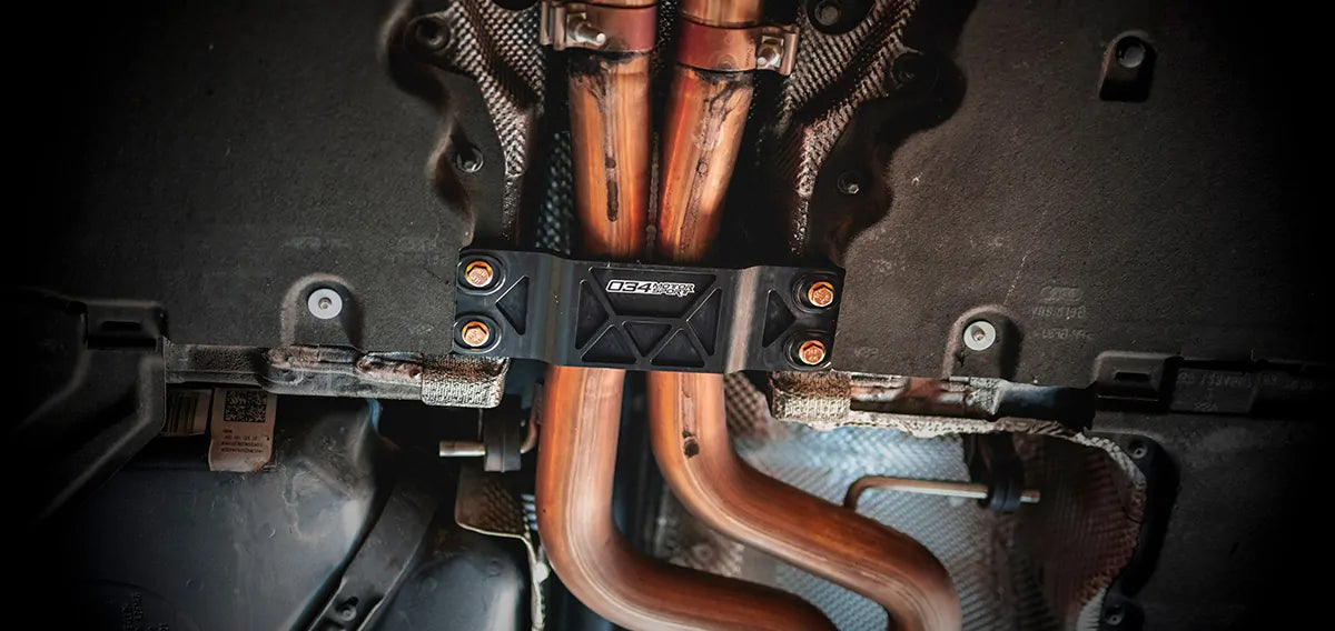 034 Motorsport - X-Clear Driveshaft Tunnel Brace - Audi C7 A6/S6/RS6 & A7/S7/RS7