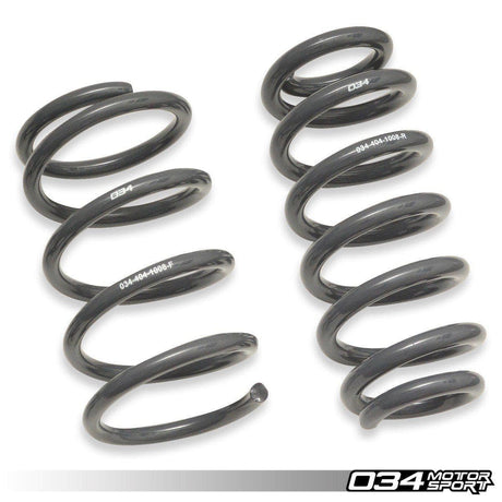 034 Motorsport - Audi RS3 8V Dynamic+ Lowering Springs - 034-404-1008