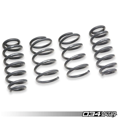 034 Motorsport - Audi RS3 8V Dynamic+ Lowering Springs - 034-404-1008