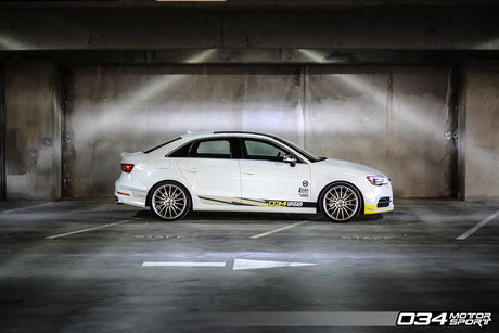 034 Motorsport Dynamic+ Performance Lowering Springs, Audi 8V A3/S3 - 034-404-1000