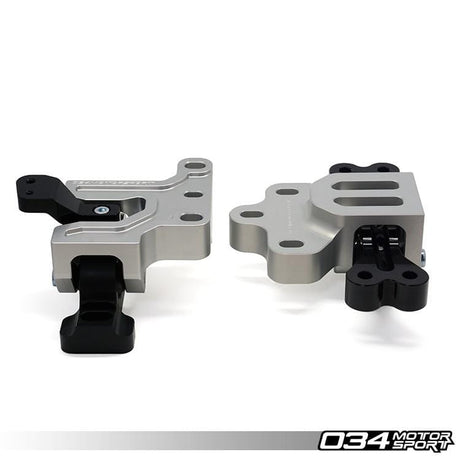 034 - Motorsport Engine/Transmission Mount Pair, MK5/6 Volkswagen Golf/Jetta & Audi 8J/8P A3/TT Billet Aluminum - 034-509-5016