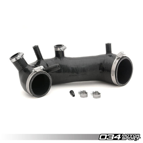 034 - Turbo Inlet Hose, 2.5" Silicone, Longitudinal 1.8T for TT 225 MAF - 034-145-A045