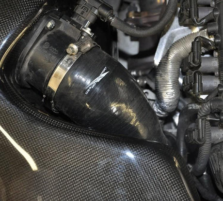 034 Turbo Inlet Hose, High Flow Silicone, Audi B8 A4/A5 2.0 TFSI - 034-145-A028-BLK