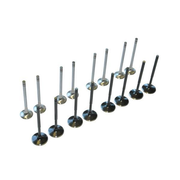 034 - Valve Set, Audi & VW 2.0T FSI, Stock Size, Stainless/Inconel - 034-201-8020