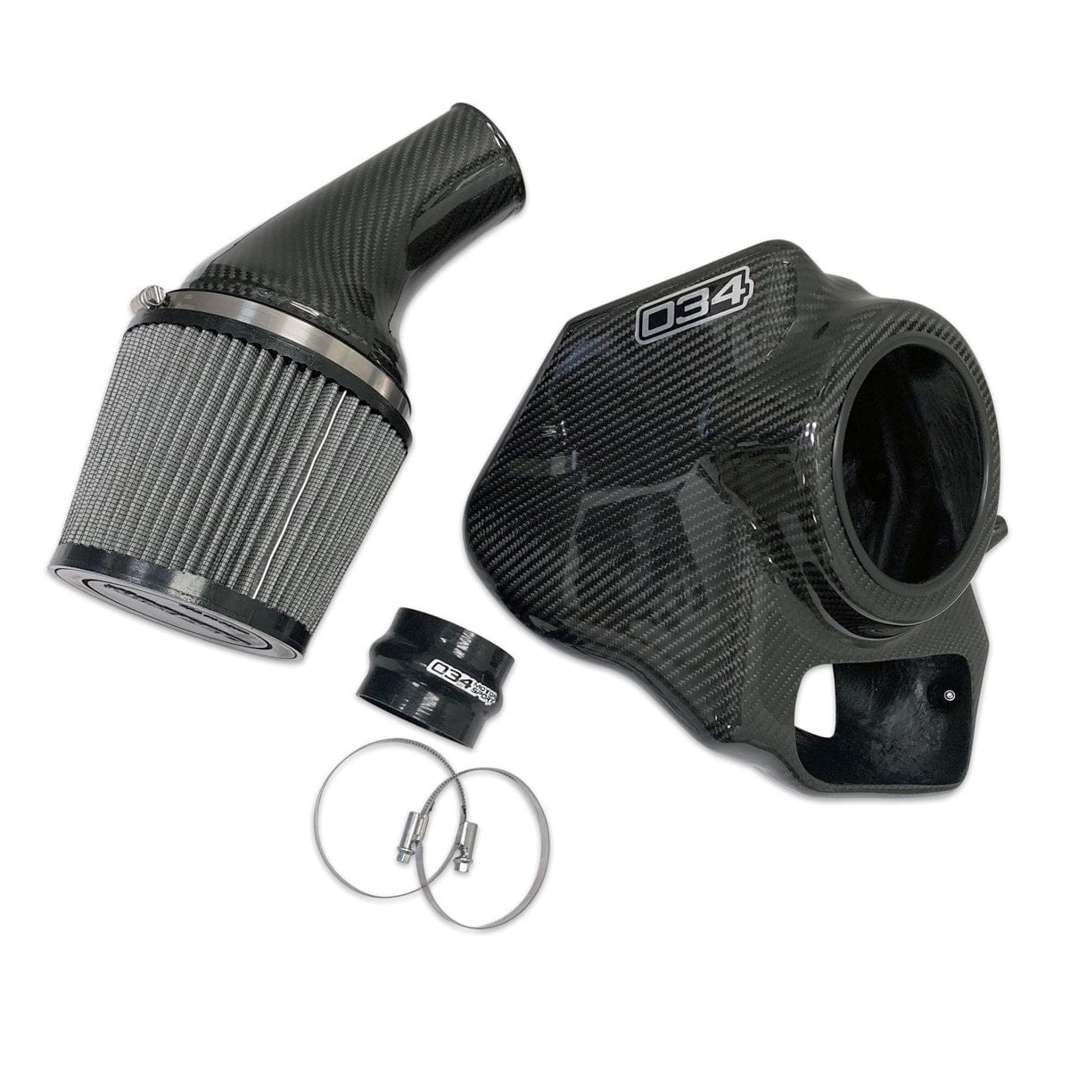 034 - X34 Carbon Fiber Full Cold Air Intake System, Audi B9 S4/S5 3.0 TFSI - 034-108-1029