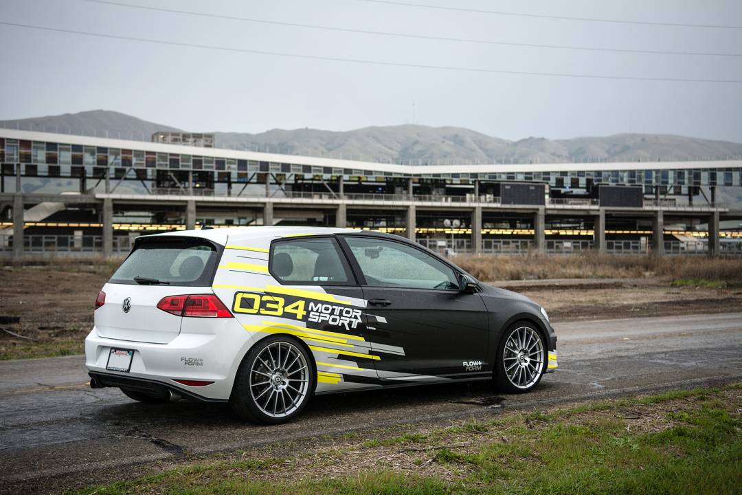 034 Motorsport - Dynamic+ Flush Wheel Spacer Kit (MQB). Volkswagen Golf MK7 GTI/R & Audi 8V S3 - 034-604-7013