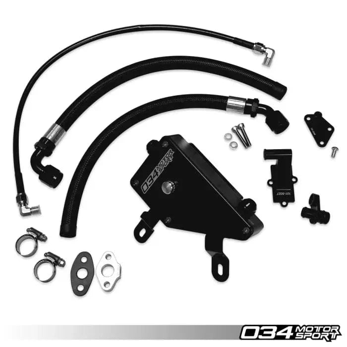 034 Motorsport - Billet Aluminium Engine Catch Can Kit - Audi 8S TTRS - 034-101-1015