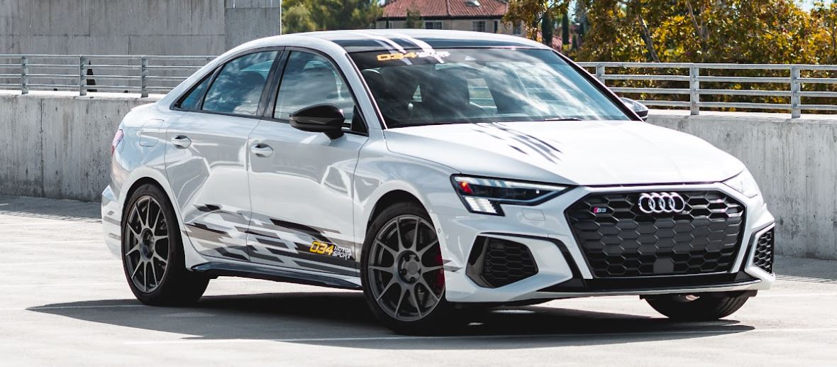 034 Motorsport - (MQB EVO) Stainless Steel Downpipe - Volkswagen Golf MK8R & Audi 8Y S3 - 034-105-4054