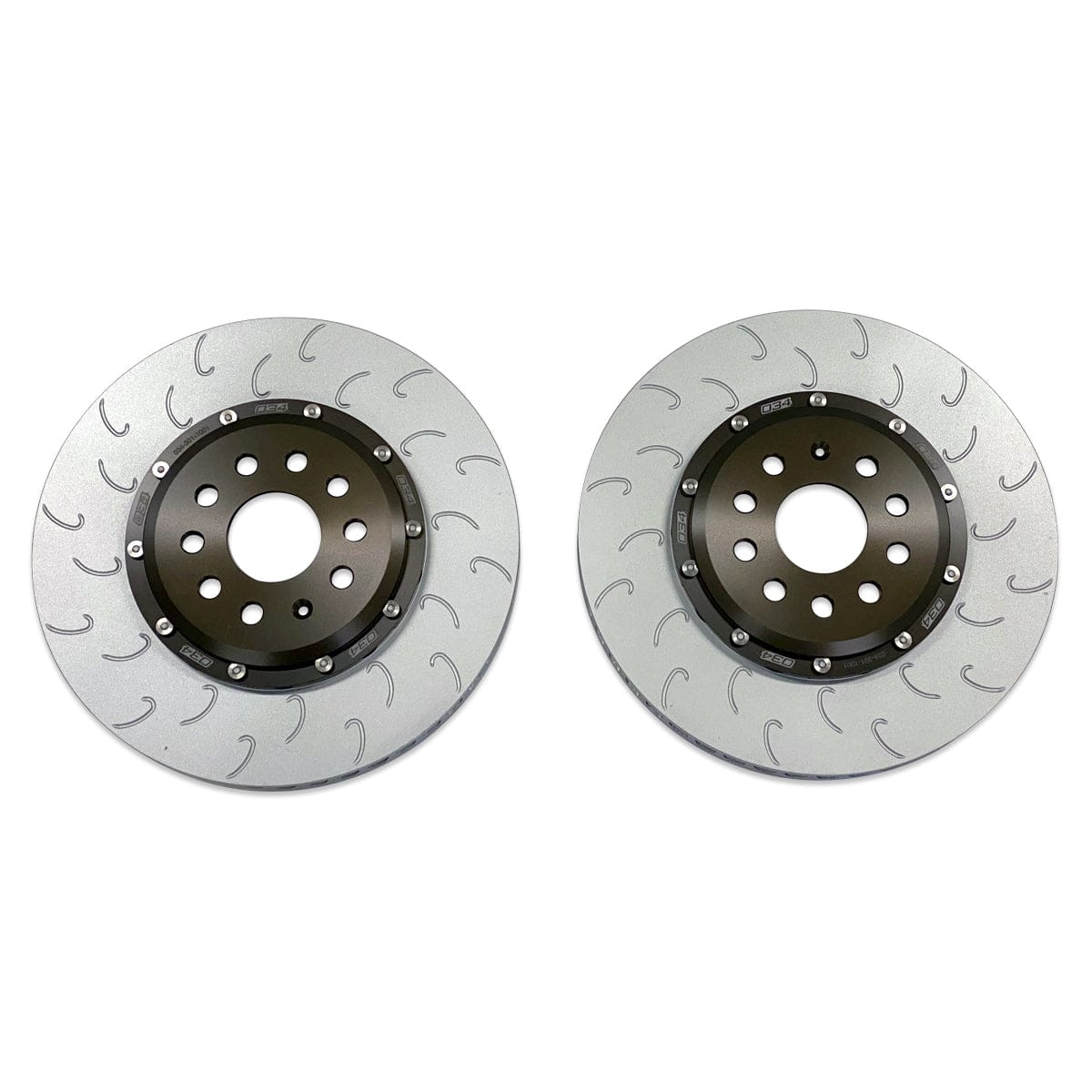 2-PIECE FLOATING FRONT BRAKE ROTOR UPGRADE KIT FOR AUDI 8V/8V.5 S3 AND VW MK7/7.5 GTI/R - 034-301-1001