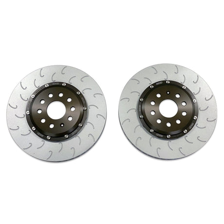2-PIECE FLOATING FRONT BRAKE ROTOR UPGRADE KIT FOR AUDI 8V/8V.5 S3 AND VW MK7/7.5 GTI/R - 034-301-1001