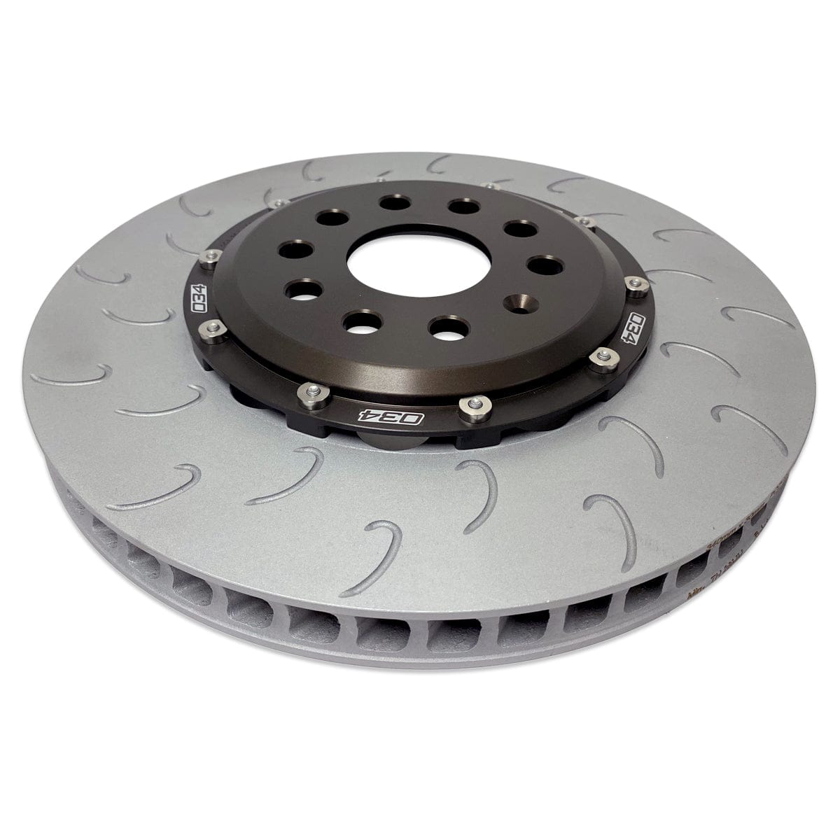 2-PIECE FLOATING FRONT BRAKE ROTOR UPGRADE KIT FOR AUDI 8V/8V.5 S3 AND VW MK7/7.5 GTI/R - 034-301-1001