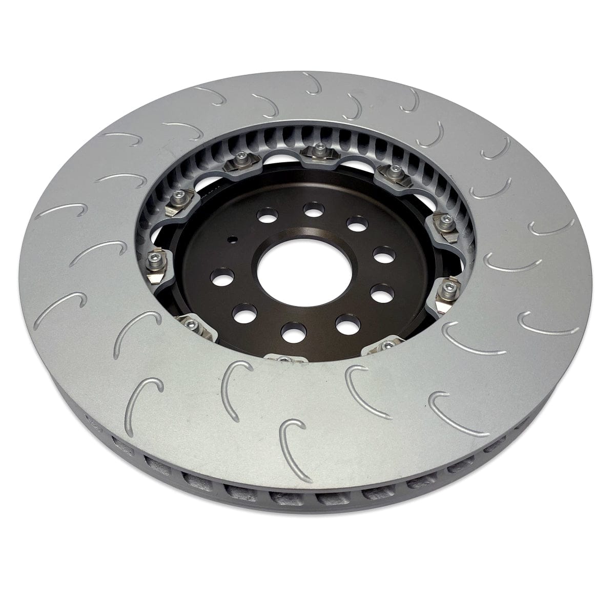 2-PIECE FLOATING FRONT BRAKE ROTOR UPGRADE KIT FOR AUDI 8V/8V.5 S3 AND VW MK7/7.5 GTI/R - 034-301-1001