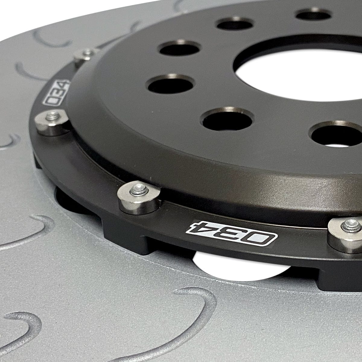 2-PIECE FLOATING FRONT BRAKE ROTOR UPGRADE KIT FOR AUDI 8V/8V.5 S3 AND VW MK7/7.5 GTI/R - 034-301-1001