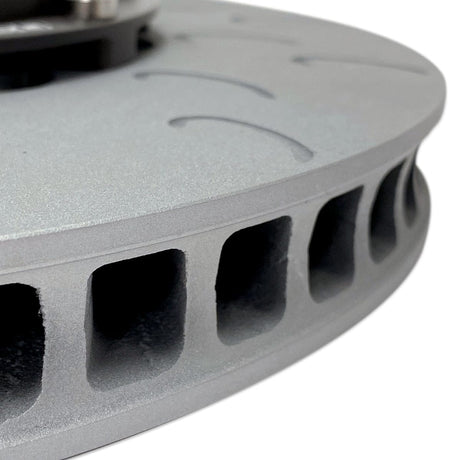 2-PIECE FLOATING FRONT BRAKE ROTOR UPGRADE KIT FOR AUDI 8V/8V.5 S3 AND VW MK7/7.5 GTI/R - 034-301-1001