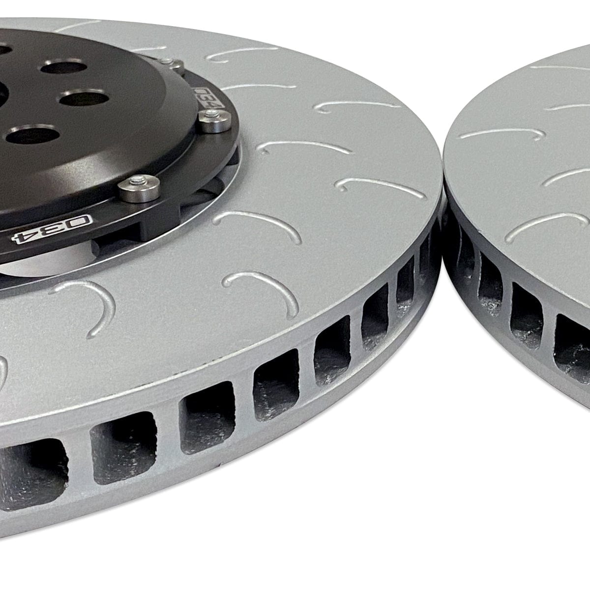 2-PIECE FLOATING FRONT BRAKE ROTOR UPGRADE KIT FOR AUDI 8V/8V.5 S3 AND VW MK7/7.5 GTI/R - 034-301-1001