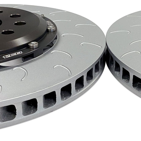 2-PIECE FLOATING FRONT BRAKE ROTOR UPGRADE KIT FOR AUDI 8V/8V.5 S3 AND VW MK7/7.5 GTI/R - 034-301-1001