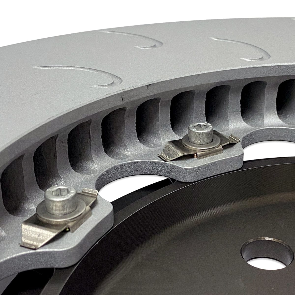 2-PIECE FLOATING FRONT BRAKE ROTOR UPGRADE KIT FOR AUDI 8V/8V.5 S3 AND VW MK7/7.5 GTI/R - 034-301-1001