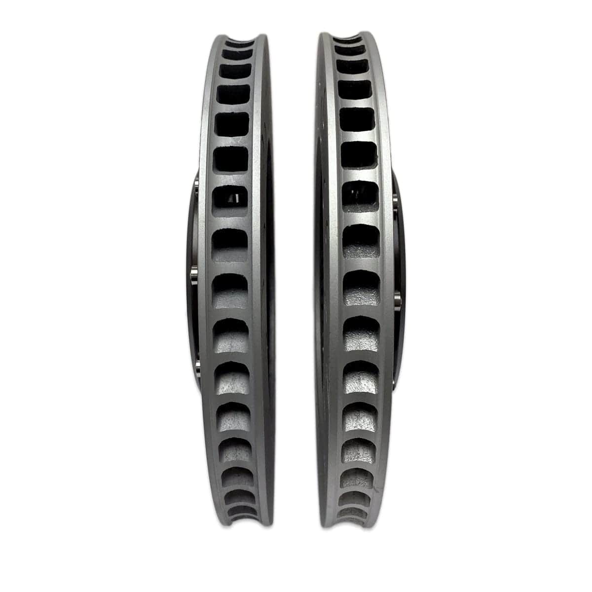 2-PIECE FLOATING FRONT BRAKE ROTOR UPGRADE KIT FOR AUDI 8V/8V.5 S3 AND VW MK7/7.5 GTI/R - 034-301-1001