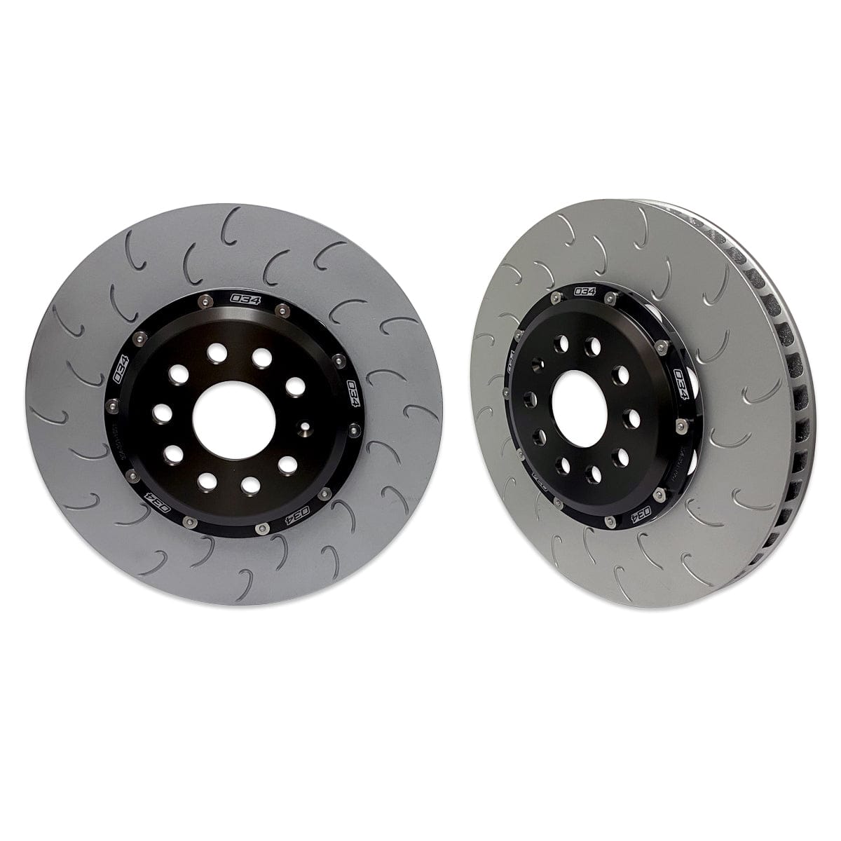2-PIECE FLOATING FRONT BRAKE ROTOR UPGRADE KIT FOR AUDI 8V/8V.5 S3 AND VW MK7/7.5 GTI/R - 034-301-1001