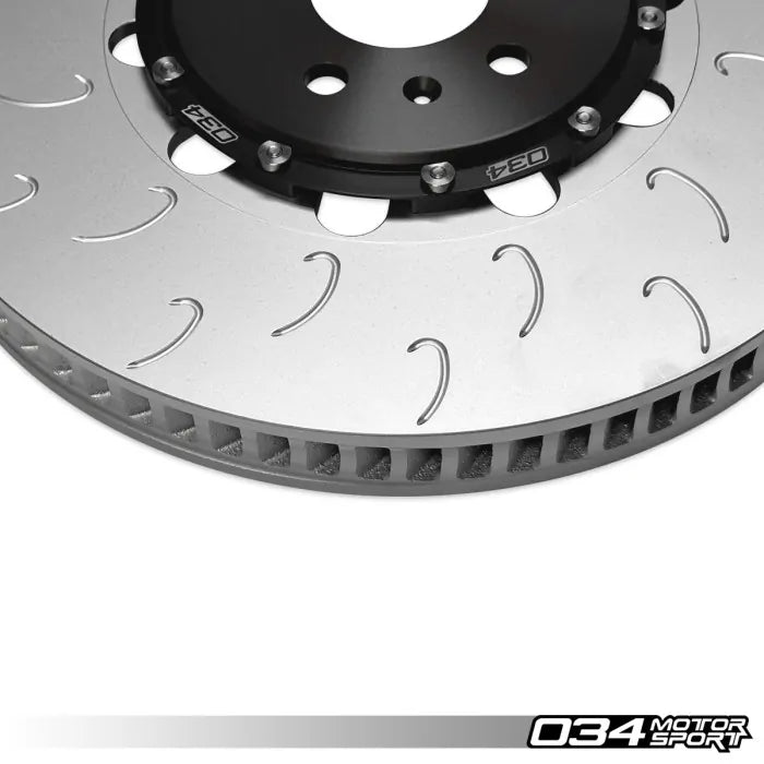 034 Motorsport - 2-Piece Floating Front Brake Rotor Upgrade Kit - Audi B8 Q5/SQ5 - 034-301-1015