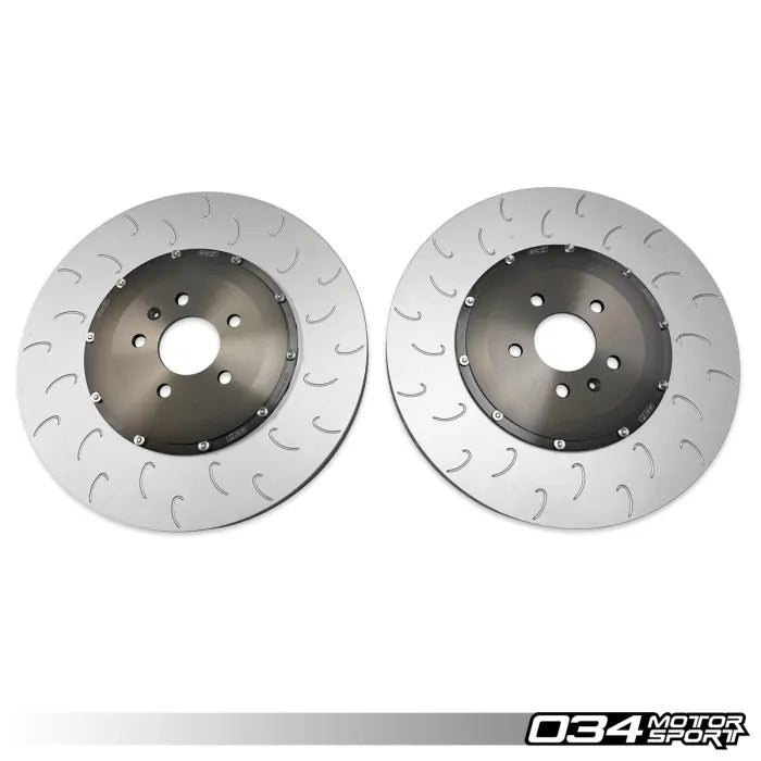 034 Motorsport -  Audi C7 S6/S7 2-Piece Floating Front Brake Rotor Upgrade Kit