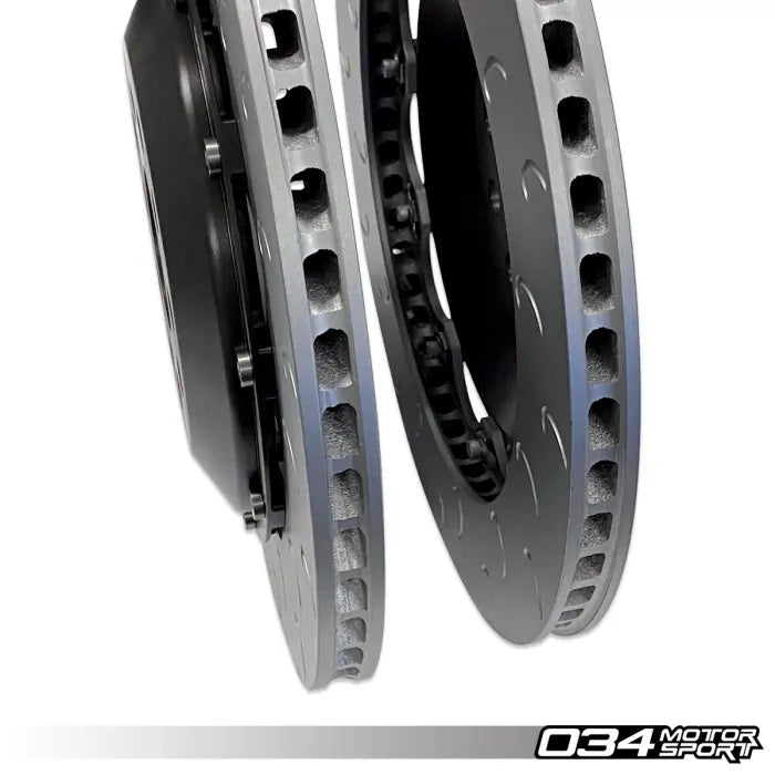 034 Motorsport - Volkswagen & Audi MQB 350 MM Rear Brake Rotor Upgrade - 034-301-2004 - BLK
