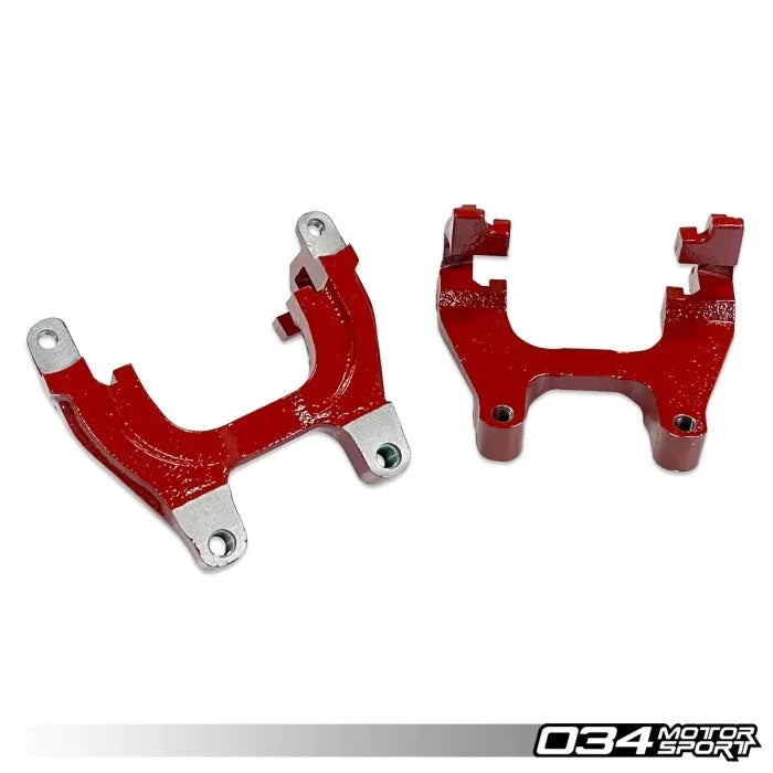 034 Motorsport - Volkswagen & Audi MQB 350 MM Rear Brake Rotor Upgrade - 034-301-2004 - RED Wheels and Braking 034Motorsport