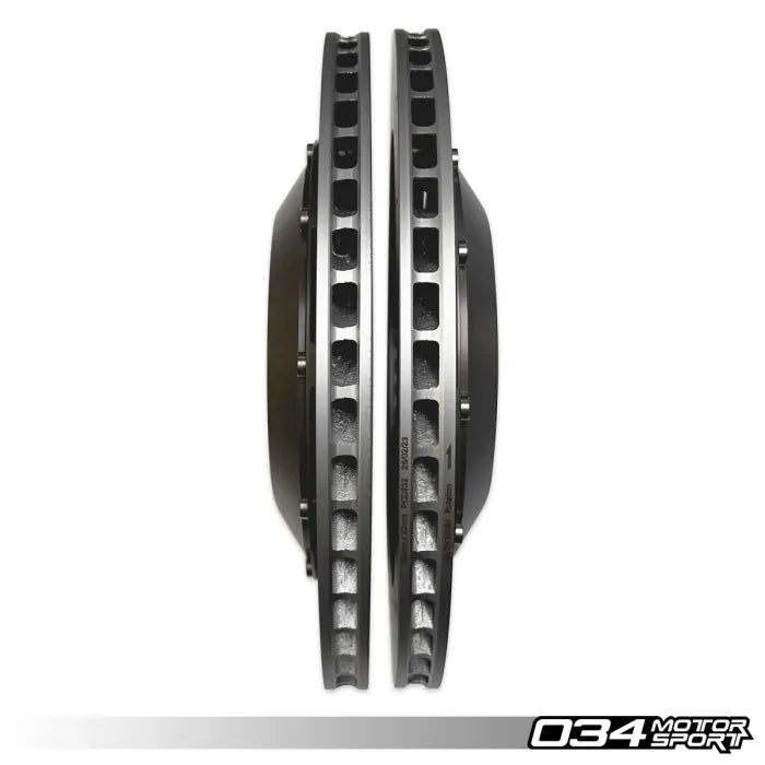 034 Motorsport - Volkswagen Golf MK8R & Audi S3 8Y 2-Piece Floating Rear Brake Rotor 355mm Upgrade  - 034-301-2012