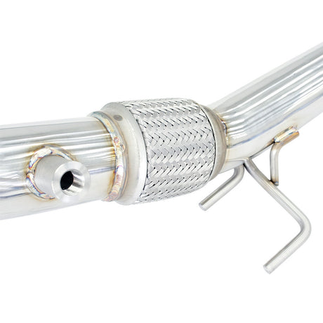 Invidia R400 Valved Turbo Back Exhaust w/Oval Ti Tips - VW Golf R Mk7 image 2