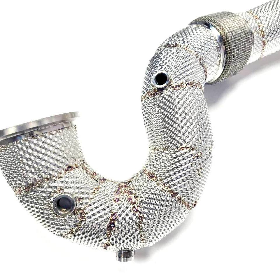 JDY Performance Catless 102mm Turbo Outlet Downpipe For RS3 8V/TTRS 8S