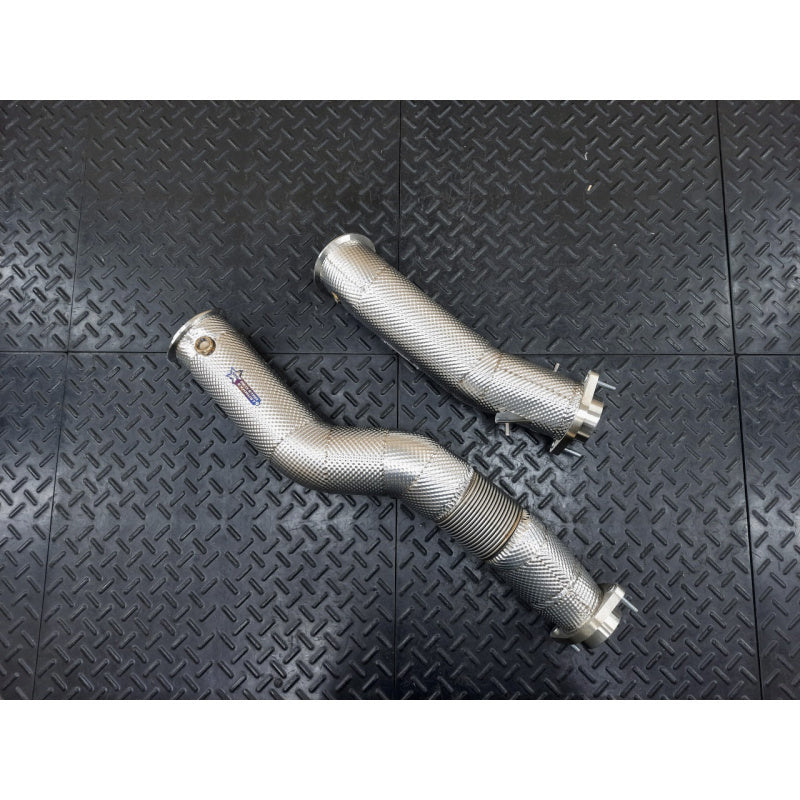 REDSTAR - DOWNPIPES FOR BMW M3 G80 / M4 G82 (CAT - COMPETITON) (HEATSHIELD - YES) image 3