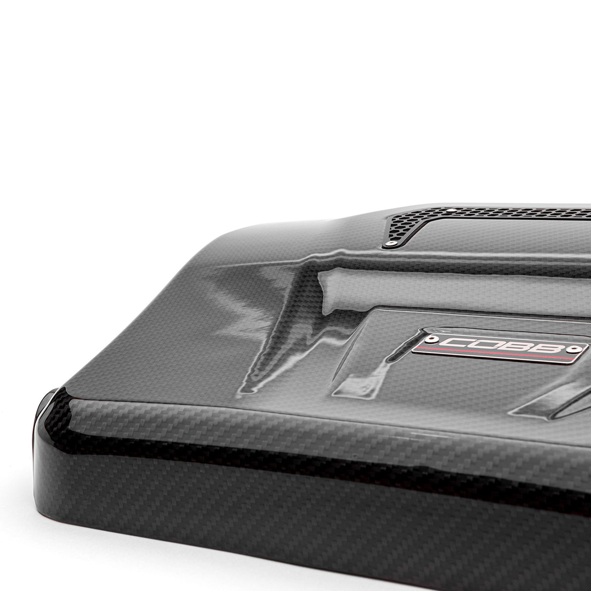 Cobb Tuning Redline Carbon Fibre Engine Cover - Audi A3, S3 8V/VW Golf GTI & R Mk7, Mk8/Tiguan R