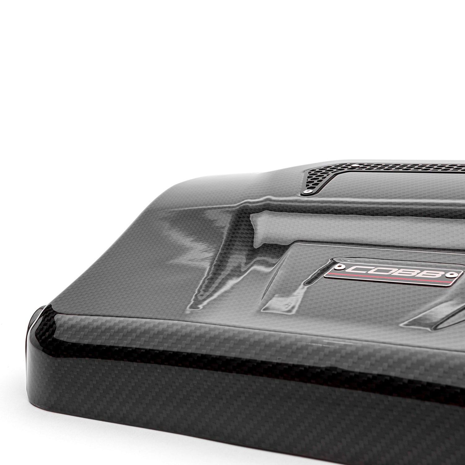 Cobb Tuning Redline Carbon Fibre Engine Cover - Audi A3, S3 8V/VW Golf GTI & R Mk7, Mk8/Tiguan R