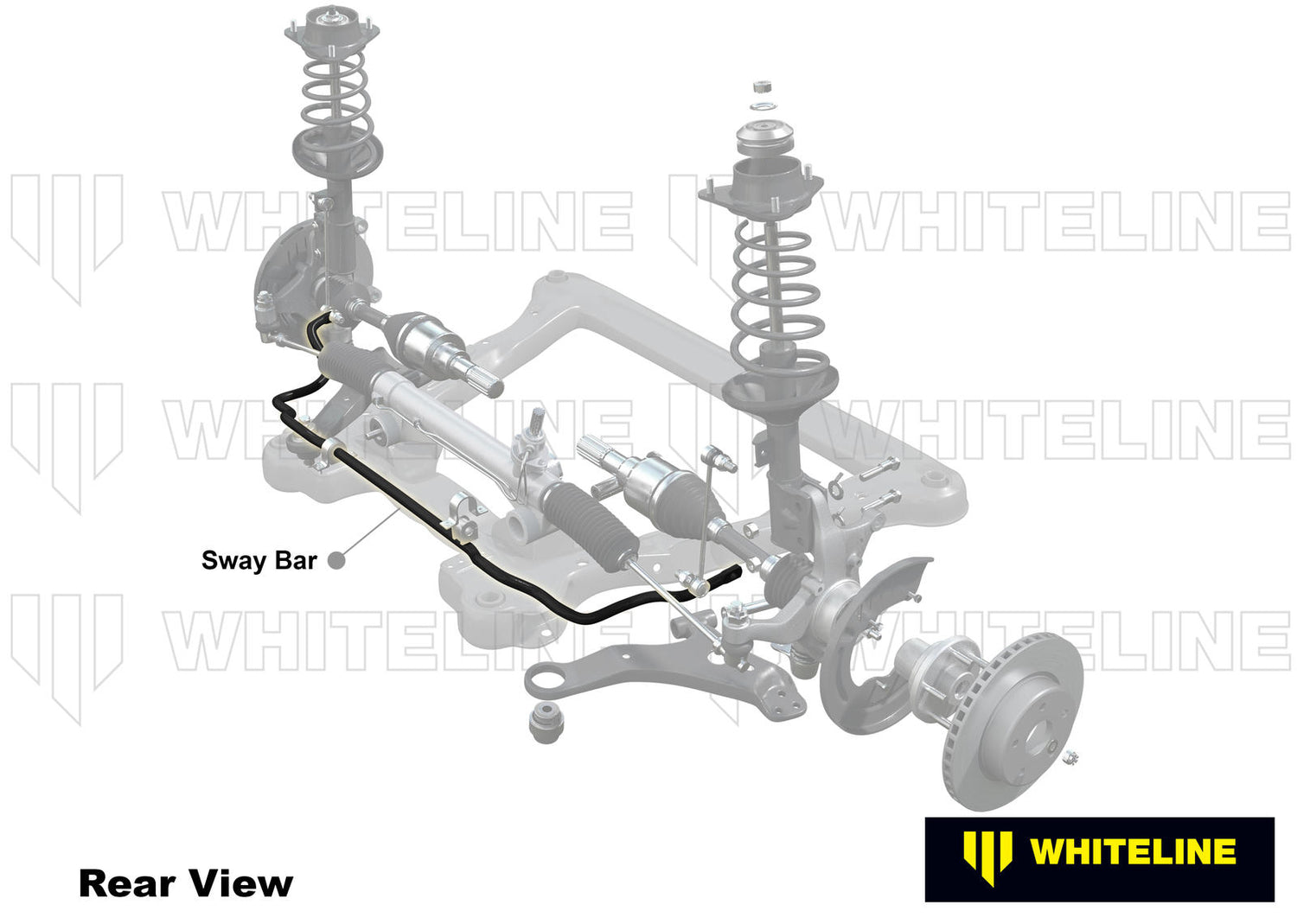 Whiteline - Front Axle Sway Bar - 26mm 2 Point Adjustable For 2016 VW GOLF Mk7 Typ 5G, BA, BV R 4motion image 2