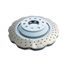 DBA T3 4000XD Wave Drilled/Dimpled Rotors PAIR Audi S3 8P 8V/VW Golf R32 Mk5/Golf GTI & R Mk6,7,8 (Rear, 310 x 22mm)