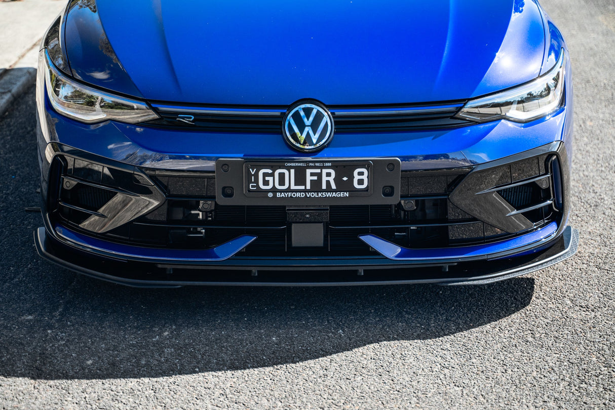 MK8.5 Golf R Front Lip Splitter Extensions (Pair)