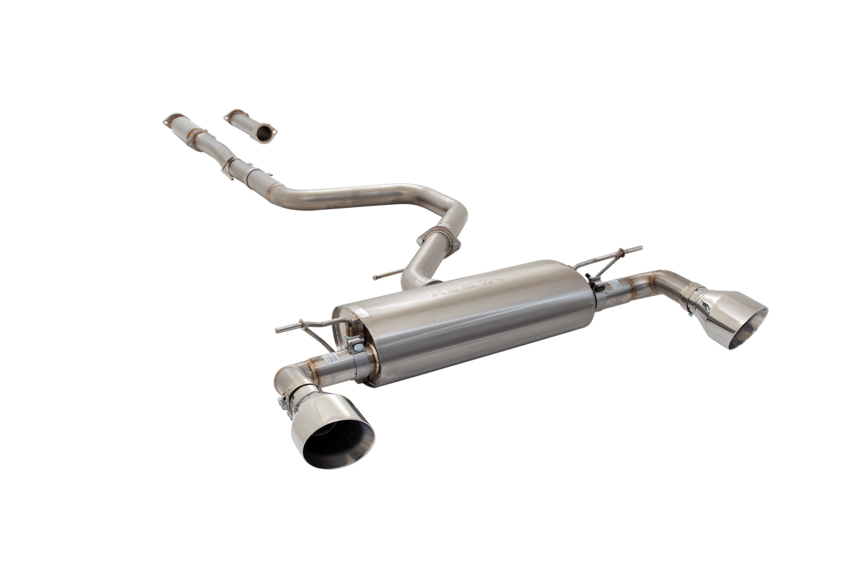 Xforce Varex Valved Cat Back Exhaust System - 340 Stainless Steel (i30 21+)