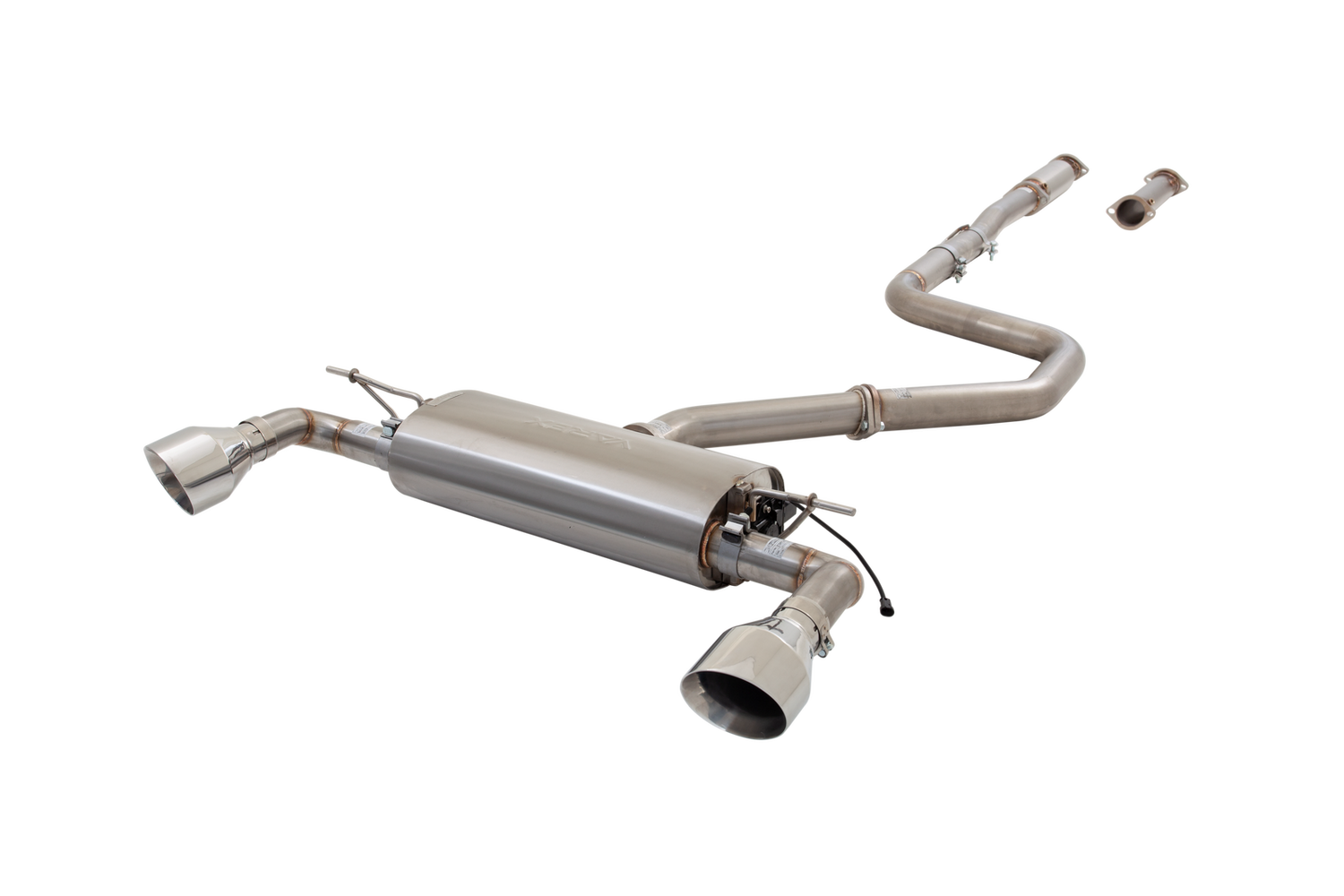 Xforce Varex Valved Cat Back Exhaust System - 340 Stainless Steel (i30 21+)