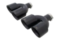 VW Golf R MK7 to MK7.5 Black Quad 4 Inch Tip Option